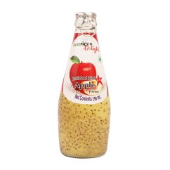 Just Cool Basil Seed Drink With Apple 300ml