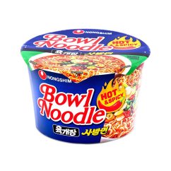 Nongshim Bowl Noodle Soup Hot and Spicy 100g