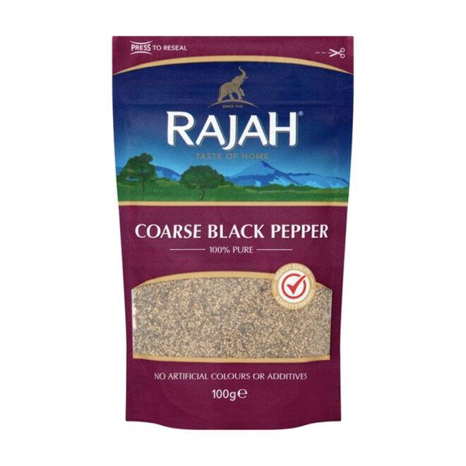 Rajah-Coarse-Black-Pepper-100G