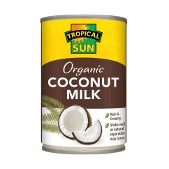Tropical Sun Organic Coconut Milk 400ml