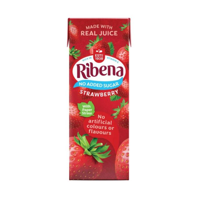 Red Ribena Ribena Strawberry Carton - Oceanic Supermarket