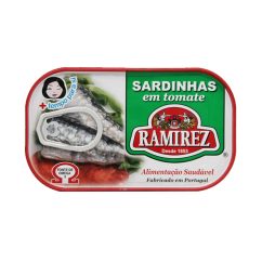 Sardinhas Ramirez em tomate 125g