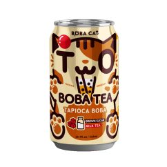 Boba Cat Brown Sugar Bubble Milk Tea