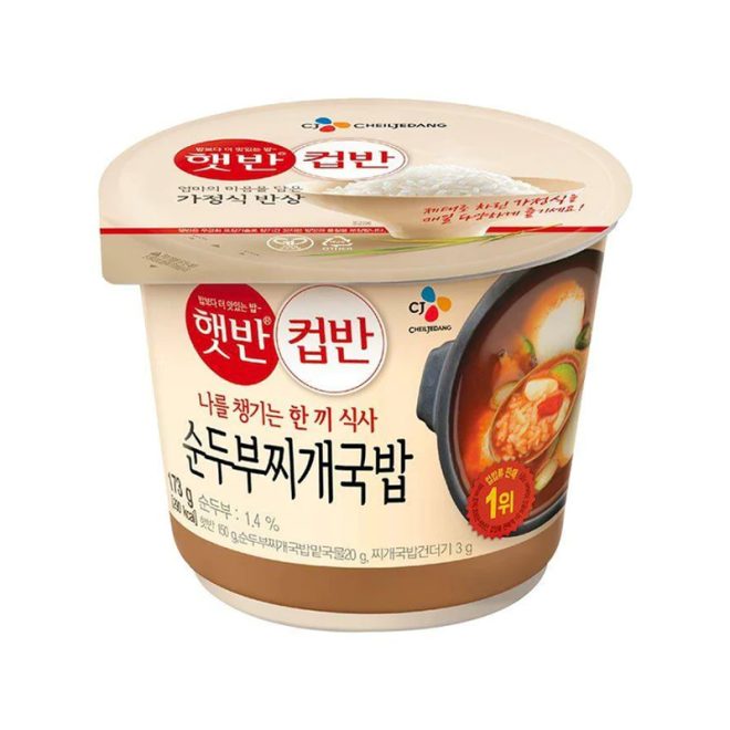 CJ Spicy Soft Tofu Stew Soup - Oceanic Supermarket