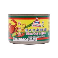 Por Kwan Minced Crab Spicy 160g
