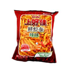 Oishi Spicy Shrimp Crackers 40g