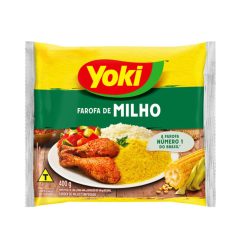 Yoki Farofa De Milho Temperada