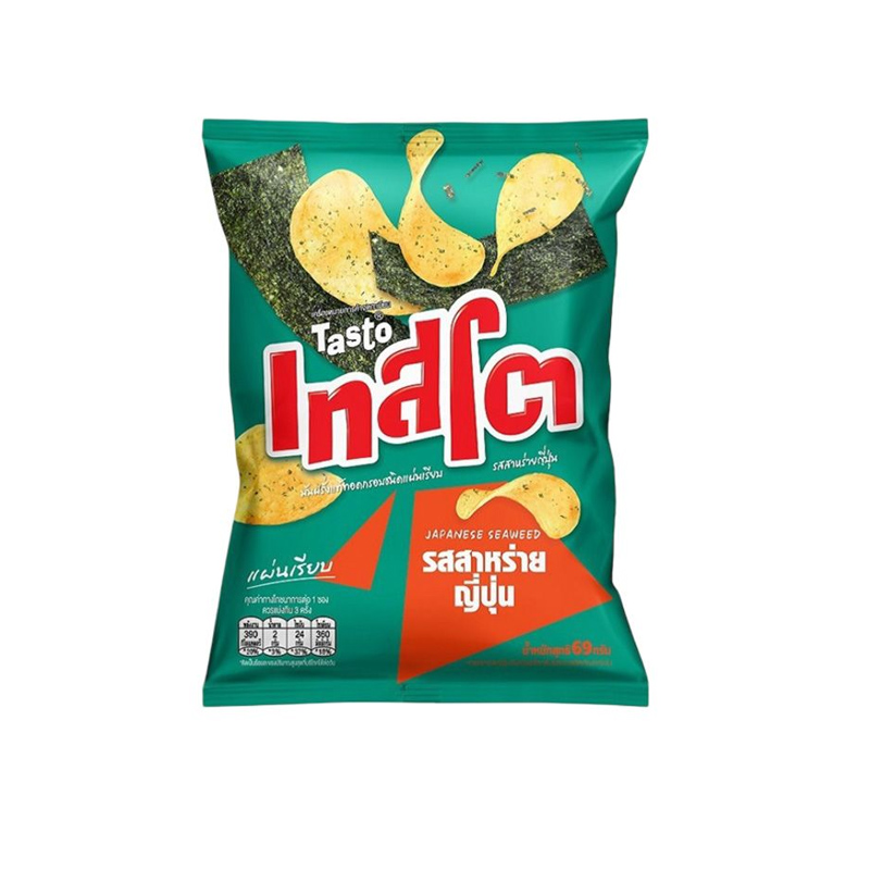Tasto Potato Seaweed Crisp 69g