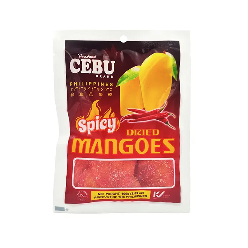 Cebu Spicy Dried Mango 100g