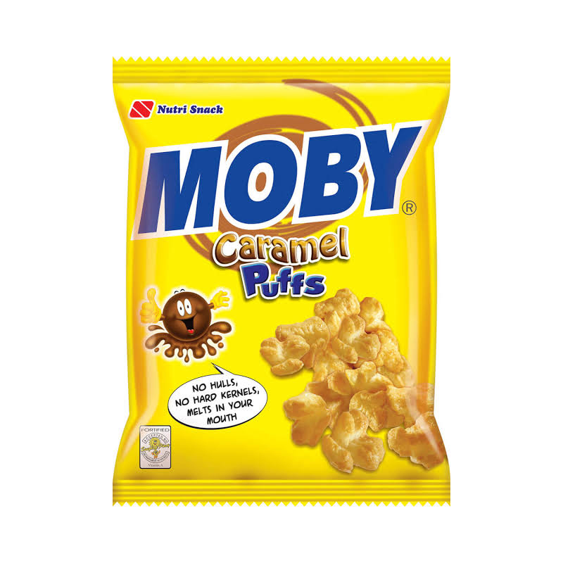 Moby Caramel Puffs 90g
