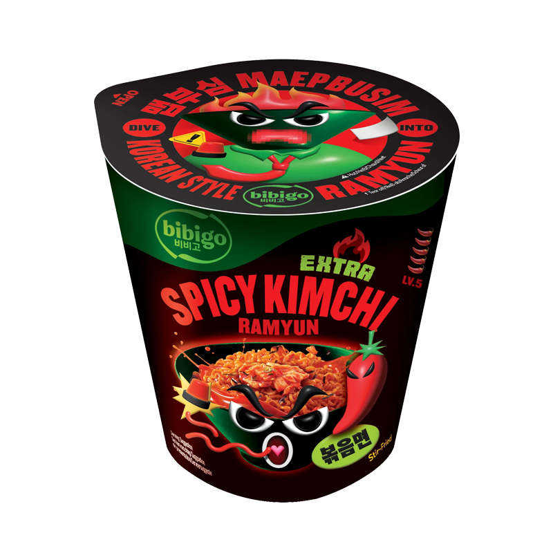 Bibigo Extra Spicy Kimchi Ramyun