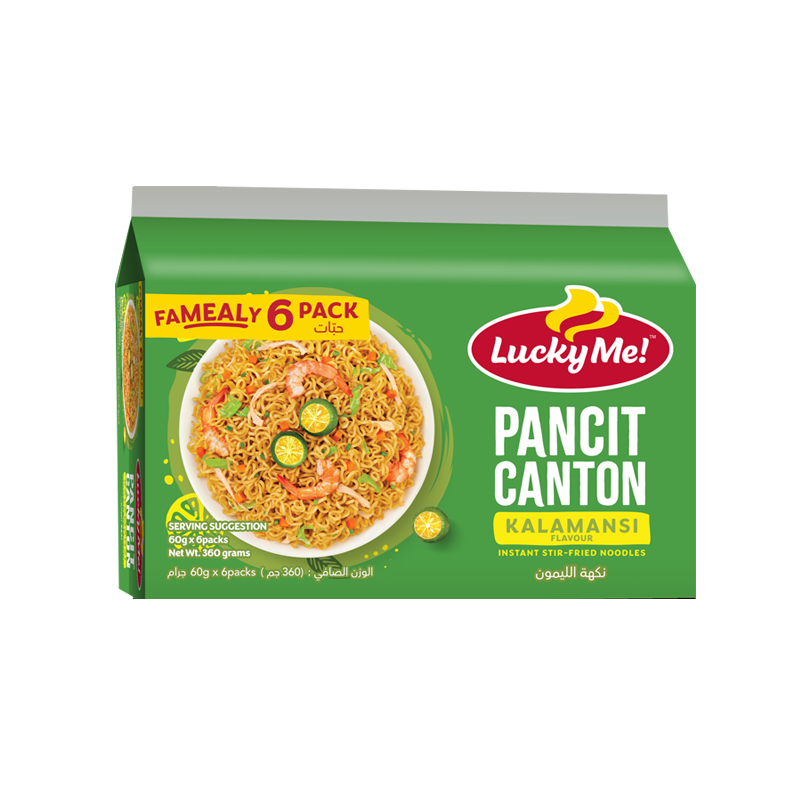 Lucky Me Kalamansi Pack 6x60g